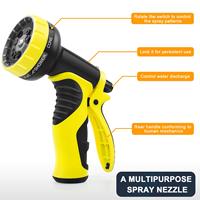 Tuyau flexible de jardin magique pistolet à eau extensible tuyaux de jardin tuyau pliable élastique résistant à l'usure