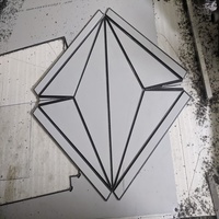 Revestimiento de Pared de Aluminio de Alta Gama 4x8, Lámina ACM, Paneles Compuestos de Aluminio para Construcción Exterior, Acabado Espejo