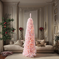 Weihnachts serie Rosa Baum mit LED-Lichtern-Bester Weihnachts baum für festliches Dekor