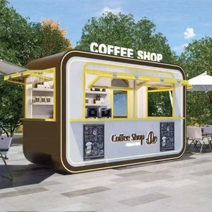 Quioscos Móviles para Vendedores Ambulantes, Puestos de Té con Leche para Mercados Nocturnos al por Mayor, Puestos Portátiles para Exteriores Ideales para Negocios en Entradas de Parques - Product Image 3