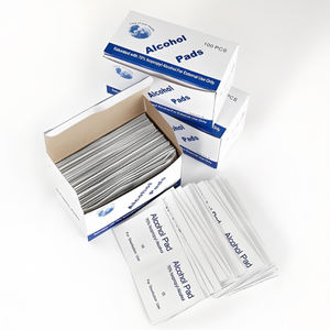 Einweg-Notfall-Reinigungstücher 75% <span class=keywords><strong>Ethanol</strong></span> Medizinische Alkohol-Feuchttücher zur Hautreinigung Sterilisations-Wattepads - Product Image 3