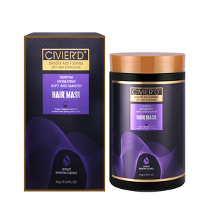 Venta al por mayor de queratina orgánica, champú y acondicionador a base de hierbas nutritivo y reparador de la caspa dañada, champú esponjoso, traje para el cuidado del cabello - Product Image 4