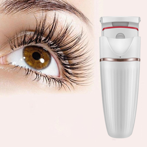 Long Lasting Naturally Eyelashes <b>Electric</b> Heated Eyelash Curler With Flexible Silicone Refill <b>Pad</b> for Makeup Lash Lift Kit - Product Image 1