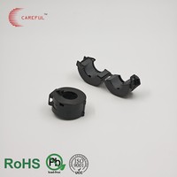 Noyau de ferite fendu, filtre EMI, serpentin de ligne d'alimentation pour la suppression du bruit des câbles, pour câbles de 3 mm à 30 mm de diamètre