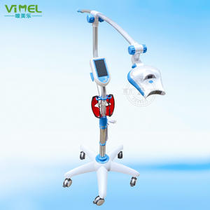 อุปกรณ์ฟอกสีฟันแบบแสงสามสี 15 หลอด LED หน้าจอสัมผัส LCD โคมฟอกสีฟันแสงเย็น - Product Image 3