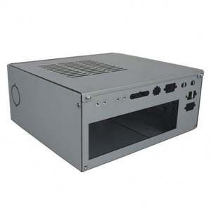 Retro Alumínio Computer Case <span class=keywords><strong>Metal</strong></span> <span class=keywords><strong>Detector</strong></span> Mini Itx Sff Pc Personalizado Anime Único Tipo C Desktop Personal Toy Vertical Industrial - Product Image 6
