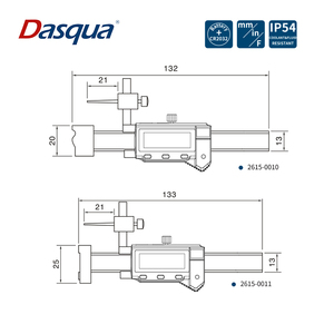 Dasqua -10-30mm Surface <b>Measuring</b> <b>Tools</b> High and Low Digital Step <b>Gauge</b> for Checking the Mutual Position of Two Adjacent Surface - Product Image 2