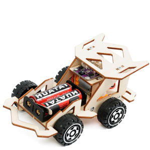 OKYN-G5633 Kit d'expériences scientifiques créatives Voiture de course télécommandée sans fil Jouet éducatif intelligent STEM - Product Image 1