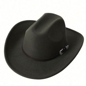 Western <b>Cowboy</b> <b>Top</b> Hat Men's Wholesale 2022 New Style Texas Black Men <b>Cowboy</b> Hats for Adults - Product Image 4