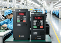 EASYDRIVE GT20 Económico, Inversor de Frecuencia VFD Trifásico de 5.5KW, 0-550Hz, Interfaz RS-485 para Máquinas Textiles y de Impresión