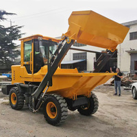 Site hydraulique personnalisé Prix pour la vente Dumper électrique Mini camion benne 1 tonne 3 tonnes