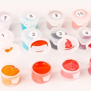 2024 bức tranh mới bằng số nghệ thuật Tự làm Màu bức tranh với số Bộ dụng cụ cho trẻ em trẻ em 20x20 Bộ tự làm - Product Image 5