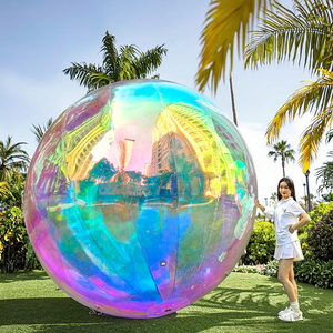 Outside Decorative Inflatable Biggest Ceiling Floating Decorations Oversized Discount Colorful Big Ornament <b>Balls</b> Mirrior <b>Ball</b> S - Product Image 1