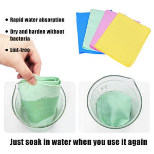 جودة عالية من الجلد للعناية بالسيارة معيار Pva الاصطناعي Chamois Auto مع أنبوب - Product Image 6