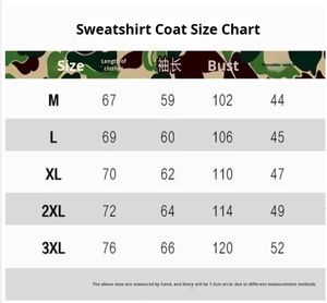 <span class=keywords><strong>Sudadera</strong></span> con Capucha Bapees <span class=keywords><strong>Shark</strong></span> 2025 para Hombre, con Logotipo Personalizado, Cierre Completo, Camuflaje, Algodón y Poliéster, <span class=keywords><strong>Sudadera</strong></span> Estampada para Hombre - Product Image 3