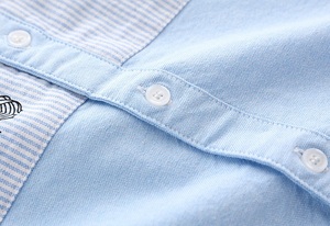 Compre Directamente del Fabricante en China, Nuevas Camisetas Polo Divertidas de Algodón Oxford con Bloques de Color para Niños - Product Image 5