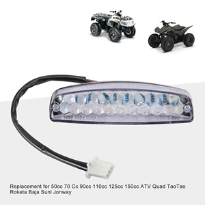 Feux arrière LED GOOFIT de remplacement pour ATV <span class=keywords><strong>Quad</strong></span> TaoTao Roketa Baja Sunl Jonway 50cc 70cc 90cc 110cc 125cc 150cc - Product Image 6