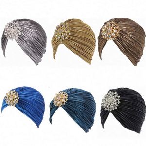 En gros, Turban de luxe en polyester pour l'extérieur, accessoire de beauté torsadé, bijou de tête, couleurs vives, 100% polyester - Product Image 2