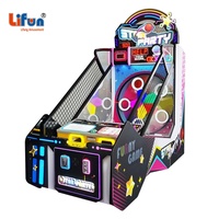 Máquina de Juego Arcade LIFUN Star Party Ball Throwing con Objetivo Giratorio y Redención de Tickets para Centros de Juego y FECs