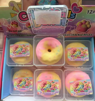 Jouet à presser craquant en forme de donut, anti-stress pour soulager l'anxiété et détendre les mains