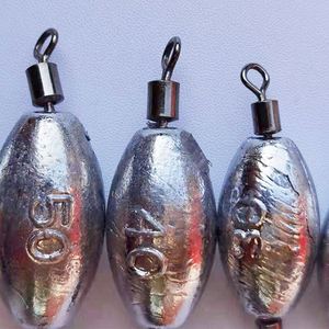 3.5g-100g câu cá xoay chìm lăn xoay với thùng Brass trọng lượng-chì Câu Cá trọng lượng thiết bị kết nối - Product Image 3