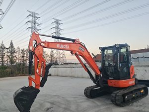 Excavateurs Mini Kubota KX165/ KX057-4 d'occasion de 6 tonnes à vendre à bas prix 5 tonnes de pelles Kubota de haute qualité - Product Image 5