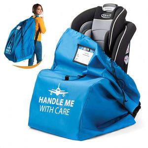 BSCI Factory Heavy Duty Gate Check <b>Drawstring</b> <b>Backpack</b> Bag Stroller Travel Bag Airplane Car Seat Travel Bag - Product Image 1