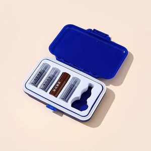 Mini boîte à médicaments portable rectangulaire recouverte de trois couleurs aléatoires pour usage d'urgence des personnes âgées - Product Image 3