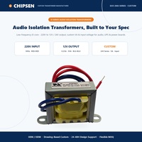 Transformateur de puissance EI monophasé à bobinage en cuivre, encapsulé, 220V 12V 1KW, transformateur d'isolation audio, transformateur de commande