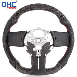 Volante de Fibra de Carbono con LED RPM para <span class=keywords><strong>Ford</strong></span> <span class=keywords><strong>Mustang</strong></span> <span class=keywords><strong>Shelby</strong></span> 2010 2011 2012 2013 2014 Volantes OHC Motors - Product Image 5