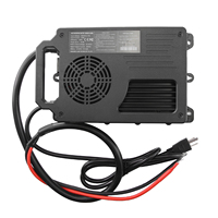 Chargeur robotique lithium-ion LNLEE 51.8V 40A 3300W 14S pour AGVs à très étroits allées (VNA) – Chargeur d'opportunité pour flotte robotique