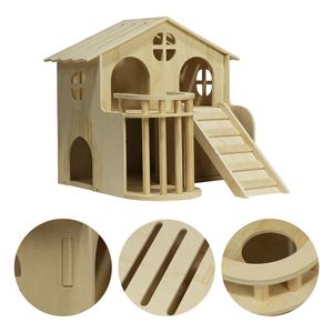 Usine en gros conception personnalisée logo personnalisé jardin extérieur décoratif grand nid d'oiseau en bois maison d'insecte en bois - Product Image 5