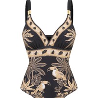Maillot de bain une pièce vintage pour femme 2026, motif floral rétro, taille haute, ensemble de plage, combinaison, jupe, robe de bain
