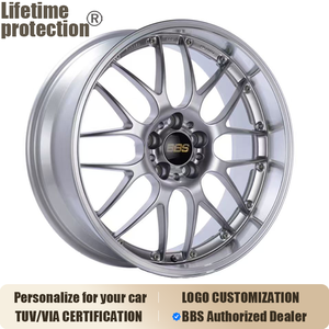 Jantes forgées <span class=keywords><strong>BBS</strong></span> <span class=keywords><strong>RS</strong></span>-<span class=keywords><strong>GT</strong></span> en alliage 2 pièces 17 18 <span class=keywords><strong>19</strong></span> 20 pouces 5x120 5x112 pour BMW F30 G20 Cadillac Lexus IS Ford Mustang - Product Image 1