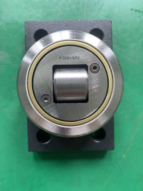 Forklift Mast Guide 4.056 Ap2 LUB Lubricated Combined Track Roller Bearing with Base Plate