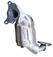 Convertisseur catalytique automobile à haut débit et bas prix, Euro IV, Euro V, Euro VI, 400 CPSI, pour Nissan Qashqai 208A07923R, fourni par l'usine