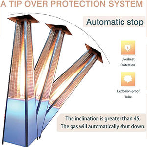 LED-piramide buiten <span class=keywords><strong>gas</strong></span> terrasverwarmer - Product Image 3