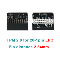 Module TPM 1.2 TPM2.0 20 broches 20-1 broches GIGABYTE/ASUS/PCIE/X99 TPM 2.0 pour PC, prix d'usine garanti, en stock