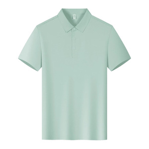 Camisa Polo de Manga Corta con Cuello, Hecha a Medida, de Color Sólido, Uniformes de Trabajo de Algodón para Uso Diario - Product Image 4