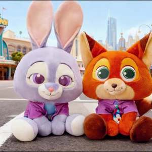 Peluche Súper Suave de Zorro de Crazy Zoo, Relleno de Algodón PP, Muñeca <span class=keywords><strong>Judy</strong></span>, Regalo de Cumpleaños para Mejores Amigos - Product Image 2