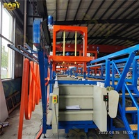 Fil d'acier continu de fer de Fory électrodéposition de zinc de galvanisation de fil de GI faisant la machine/chaîne de production