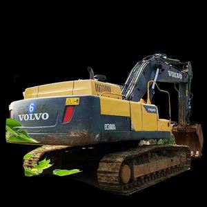 รถขุดตีนตะขาบ Volvo 380 มือสอง ขนาด 38 ตัน ราคาถูกสุดคุ้ม พร้อมเครื่องยนต์ Volvo Penta และปั๊มมอเตอร์ สภาพดี พร้อมวิดีโอตรวจสอบ - Product Image 1