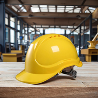 Casque de protection certifié CE EN 397 pour la construction avec mentonnière Protection de sécurité ventilée pour les travailleurs