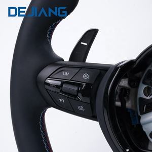 <span class=keywords><strong>Volant</strong></span> sport à fond plat avec cuir perforé et multifonctionnel pour <span class=keywords><strong>BMW</strong></span> Série F F10 F20 F30 F32 F15 E90 E92 F11 F01 - Product Image 2