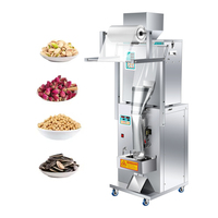 Machine d'emballage multifonctionnelle à scellage arrière automatique pour sachets de 5 à 500 g, pour chips de banane, snacks, noix, sachets de thé, sel, bonbons glacés, farine