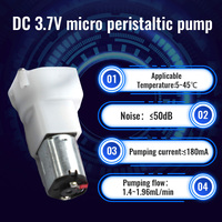 Pompe doseuse péristaltique micro-Brushless haute précision pour distributeur de savon, instrument de beauté, robot de fumigation