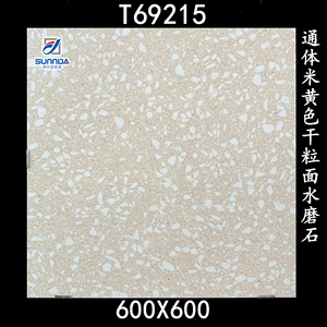 Azulejos de Porcelana Rústicos con Superficie Mate Antideslizante, Bordes Rectificados, Diseños de Cemento, Mármol y Terrazo para Pisos y Paredes, Ideal para Escuelas, Hoteles y Casas - Product Image 3