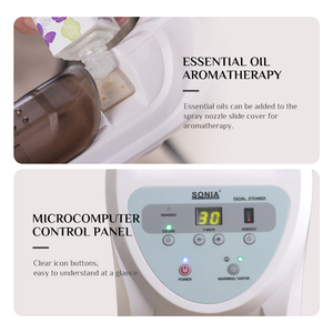 Nouveau Vaporisateur Facial Cosmétique Numérique à Ozone avec Support pour Machine de Nettoyage Profond de la Peau - Product Image 5