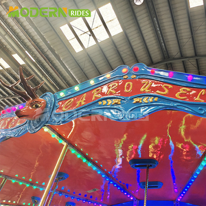 Manèges de parc d'attractions modernes chinois, <span class=keywords><strong>mini</strong></span> manège de carnaval, carrousel à cerfs de 24 places, manège à <span class=keywords><strong>vendre</strong></span> - Product Image 5