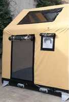 Tente de camping familiale gonflable pour 3 à 8 personnes, résistante à l'eau et au vent, ouverture automatique rapide, 9 mètres carrés